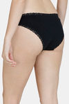 Zivame Low Rise Full Coverage Bikini Panty (Pack of 3) - Multicolor — thumbnail 3